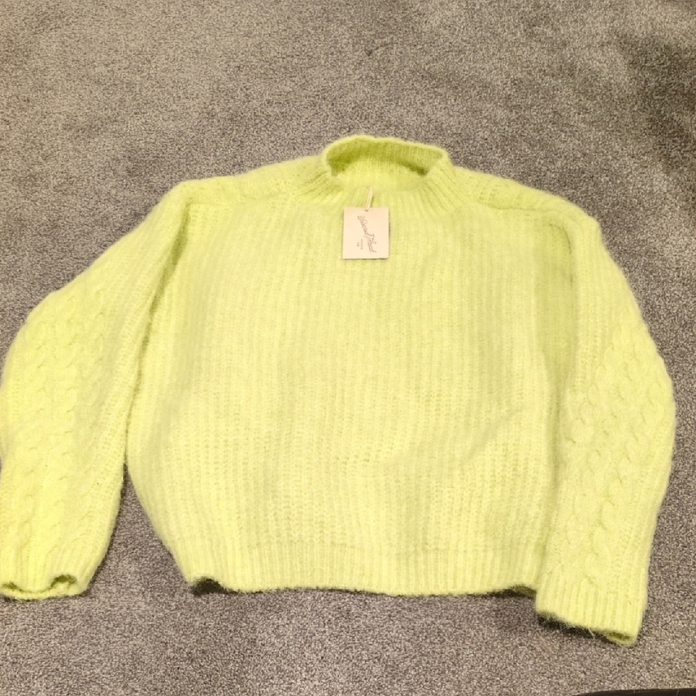 Lime Green Women's Sweater
